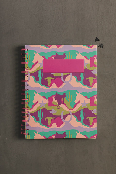 Gnarly Neon Notebook