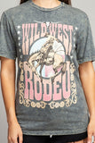 Wild West Rodeo Graphic Top ~ Multiple Colors