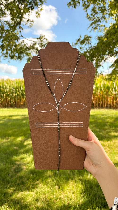 3-6MM STERLING SILVER PEARL LARIAT