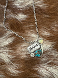 Mama Bolt Stone Necklace