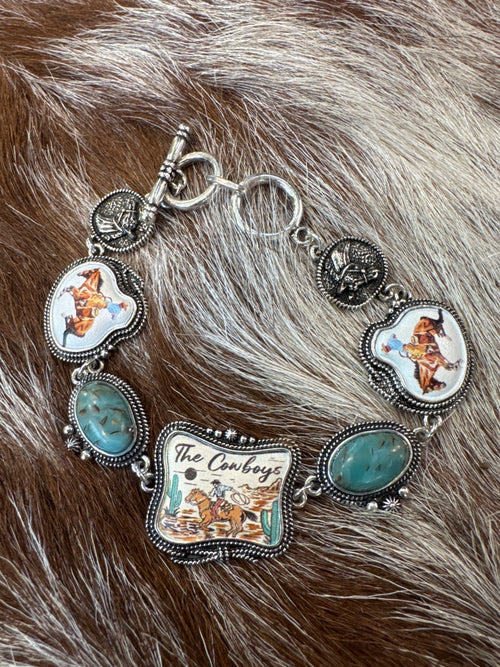 The Cowboys Charm Bracelet