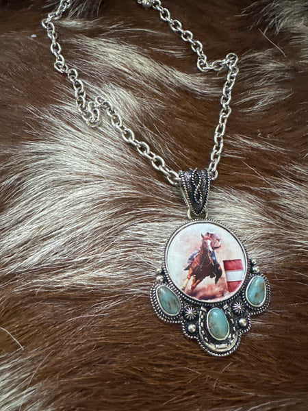 Barrel Racer Necklace
