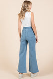 Mittoshop - High Waist Wide Leg Jeans