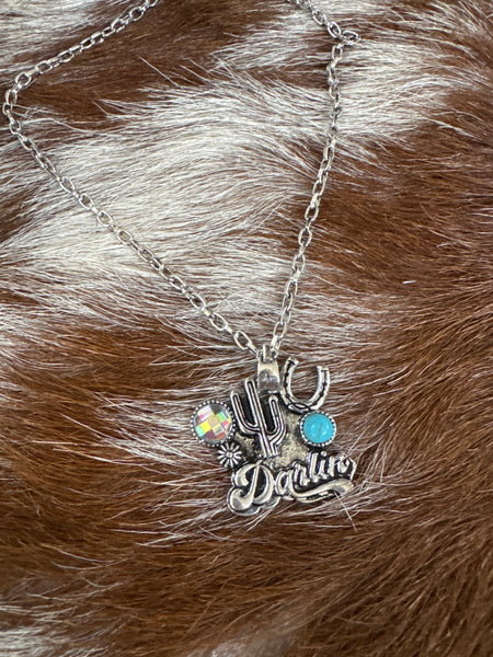 Darlin Rhinestone Necklace