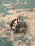 8 Ball Leopard Bubble Ring
