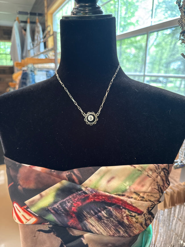 8 Ball Necklace