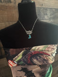 Cowboy Killer Boot Necklace