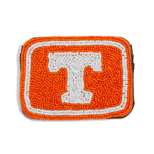 Officially Licensed Tennessee Seed Beaded Card Holder