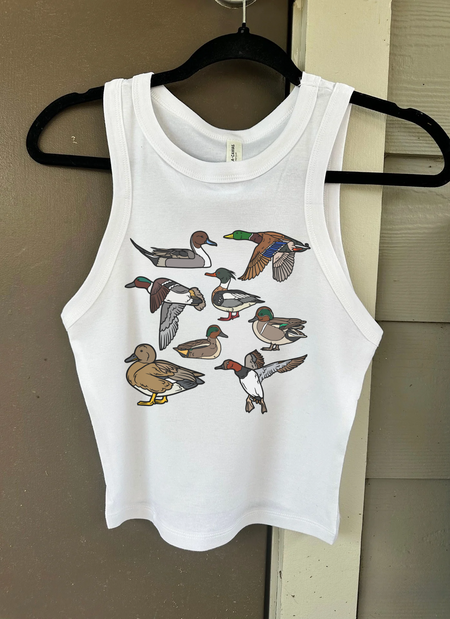 Tired But I Have Goals Cropped Tank