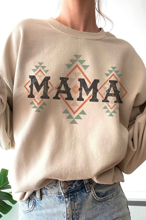 AZTEC MAMA Graphic Sweatshirt
