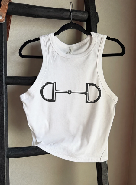 Tired But I Have Goals Cropped Tank