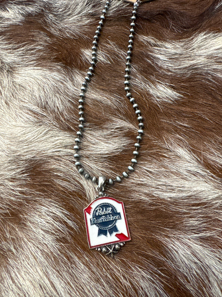 Beer Ribbon Necklace