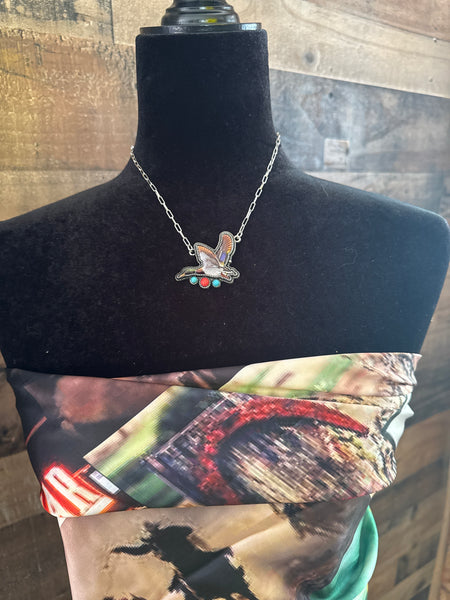 Mallard Duck Necklace