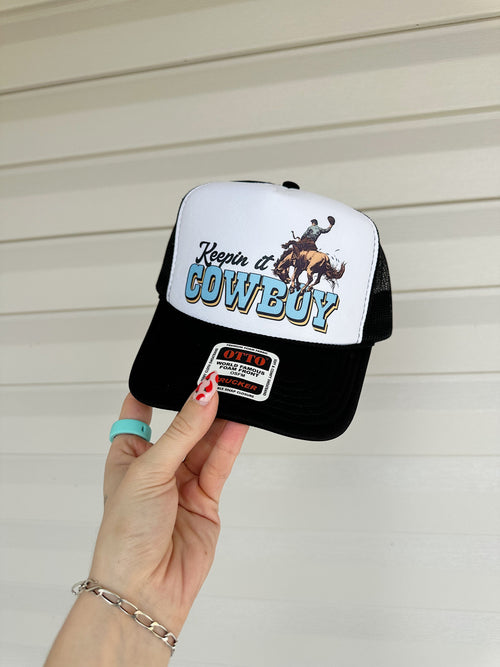 Keepin’ It Cowboy Trucker Hat