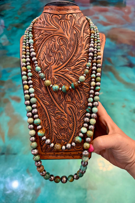Round Western Concho Earrings