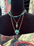 Multi Layered with Thunderbird Necklace