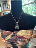 Aztec Cut Out Steer Necklace