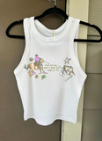 What Matters Most Cropped Tank