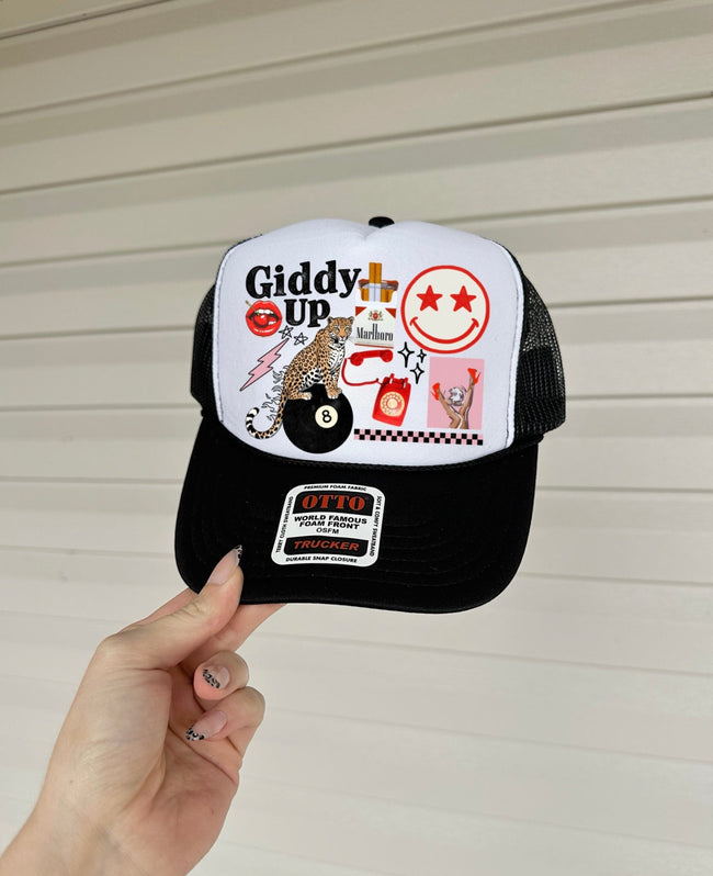 Giddy Up Trucker Hat (Multiple Color Options)
