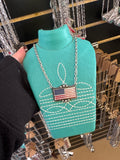 TXR American Flag Necklace