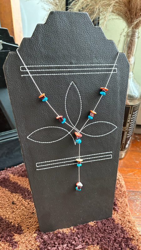 Spade Steer Necklace