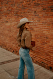 The Tulsa Top in Brown