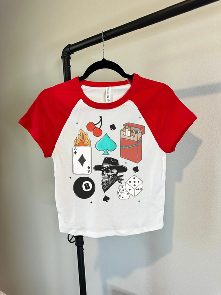 Cowboy Grunge Baby Tee