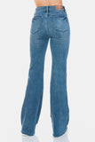 Judy Blue - Tummy Control Cut Hem Flare Jeans