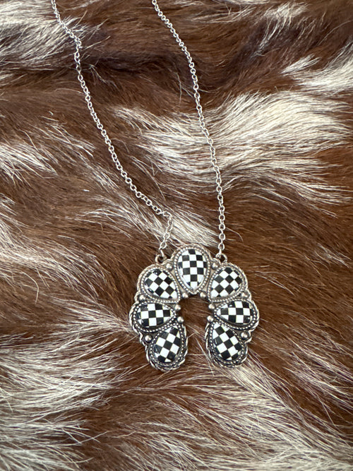 Checker Squash Necklace