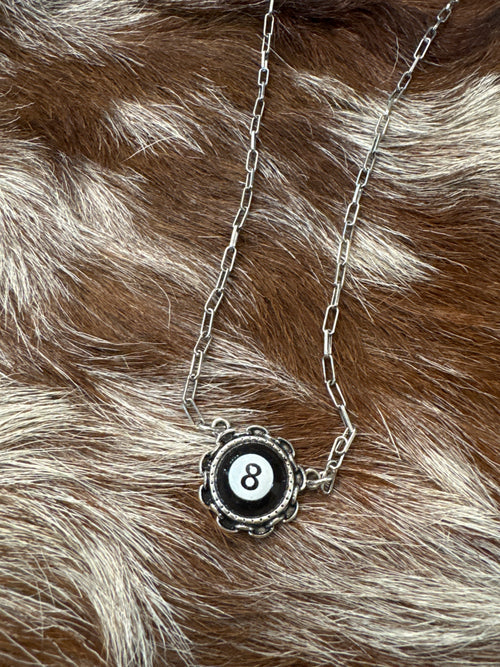 8 Ball Necklace