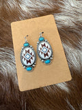 Western Tribal Design Earrings