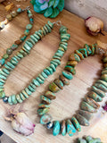 Turquoise Nugget Statement Necklace