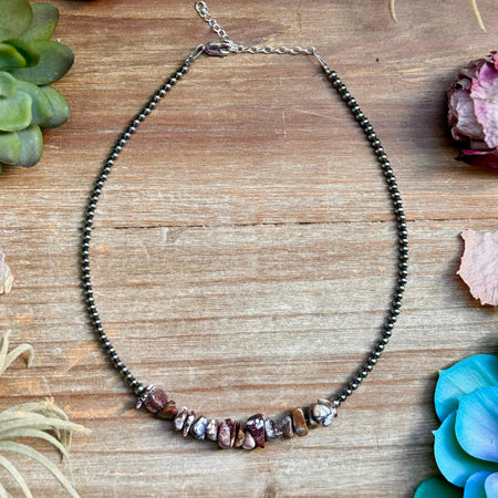 Pearl & Shell Stack – 3 Piece Layered Necklace Set