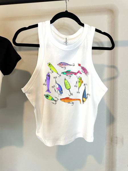 Tired But I Have Goals Cropped Tank