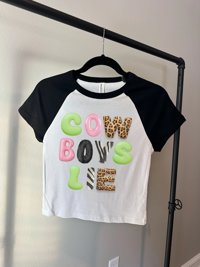 Cowboys Lie Baby Tee