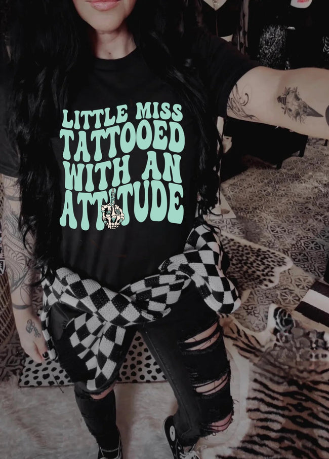 Tattooed With An Attitude Tee