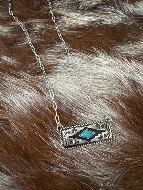 Missed Call Bar Necklace