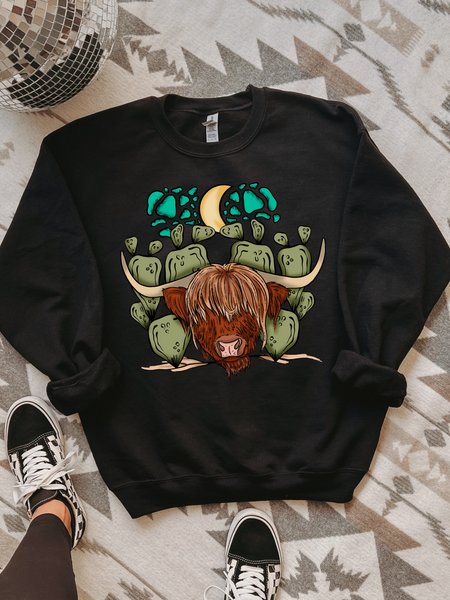 Cowgirl Rider Graphic Sweatshirt