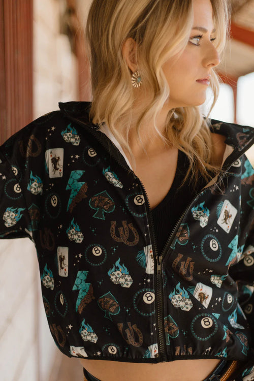 COWGIRL CHARM CROPPED JACKET