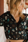 COWGIRL CHARM CROPPED JACKET