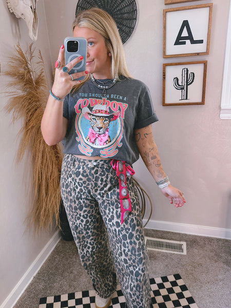 Midnight Toker Bleached Tee