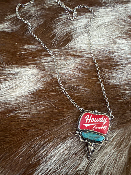 Howdy Cowboy Necklace