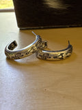 Western Desert Hoop Earrings