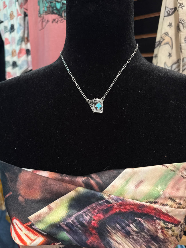 Ace of Spades Necklace