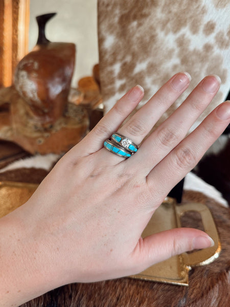 8 Ball Heart Ring