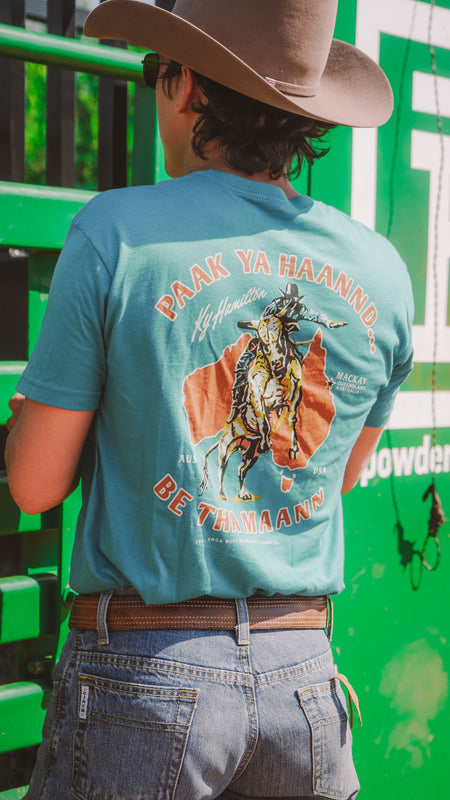 Cowgirl Scene Necklace