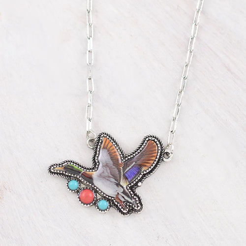 Mallard Duck Necklace