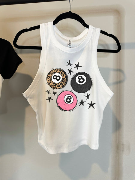 Tired But I Have Goals Cropped Tank