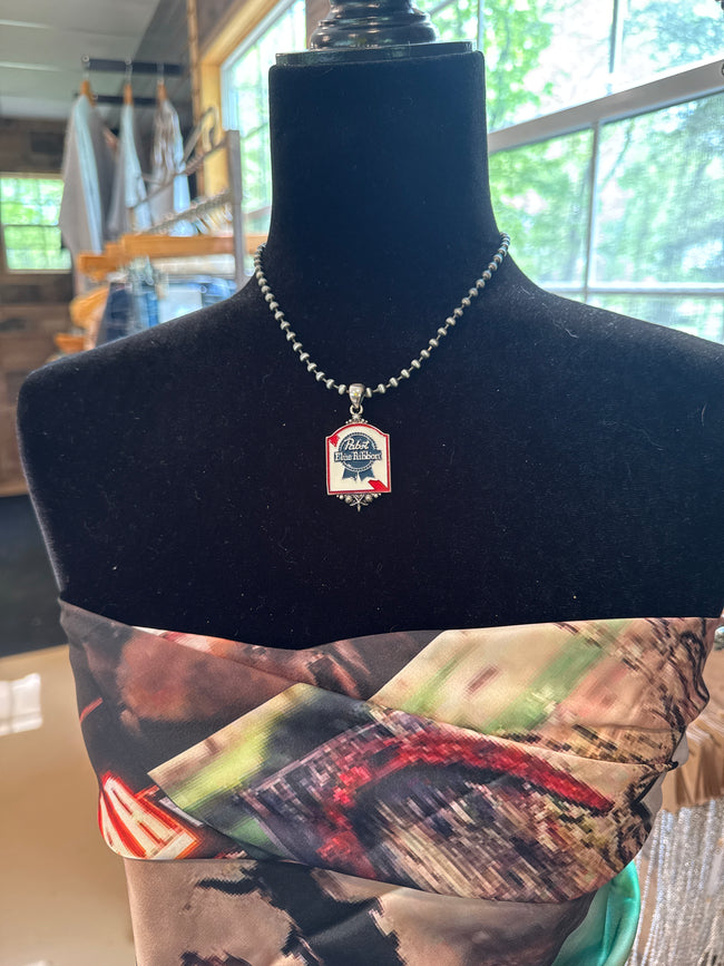 Beer Ribbon Necklace