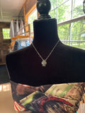 Checker Spade Necklace